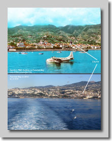 Funchal Bay - Then and now